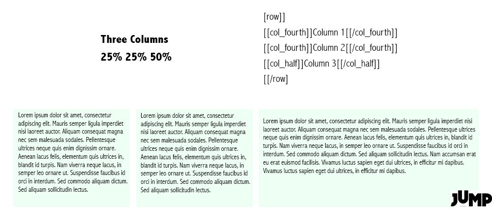 shortcode example