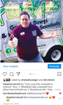 john-posing-in-front-of-snow-cone-truck